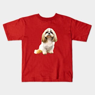 Shih Tzu Cuteness Kids T-Shirt